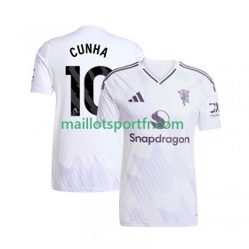 Maillot de Foot Manchester United Matheus Cunha 10 Exterieur 2025/26